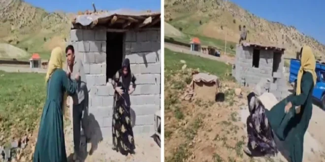 بالفيديو: “كردي” يوثق مشاجرة بين زوجتيه ويتعرض للضرب بعدما تدخل لإبعادهما