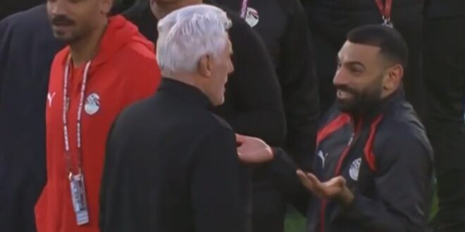 كشف حقيقة “حديث” محمد صلاح مع مدرب جنوب أفريقيا