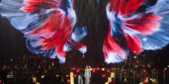 نجوى كرم تشعل مسرح محمد عبده بالرياض بحفل استثنائي وتستقبل العام الجديد بدبي