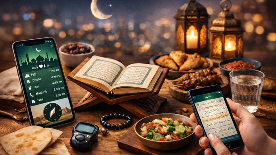 5 تطبيقات تجعل شهر رمضان أسهل وأذكى في العصر الرقمي
