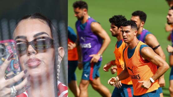 جورجينا تزيد التوتر في معسكر البرتغال.. ورونالدو يتدخل